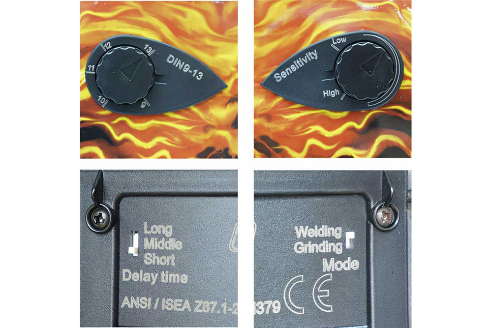 Маска сварщика Хамелеон Aurora A-777 Heavy Metal 9796