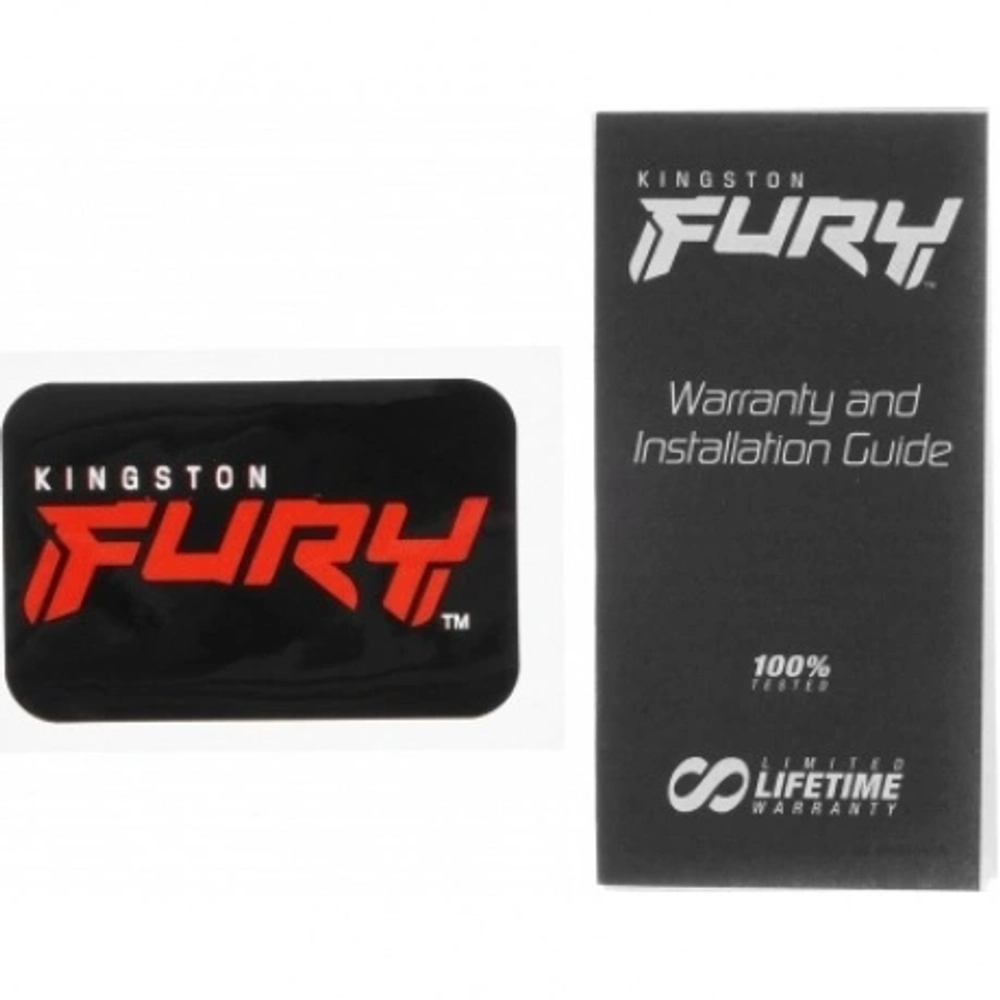 Оперативная память Kingston DDR5 DIMM FURY Beast White RGB 32Gb, 5600Mhz, [KF556C40BWA-32] CL40