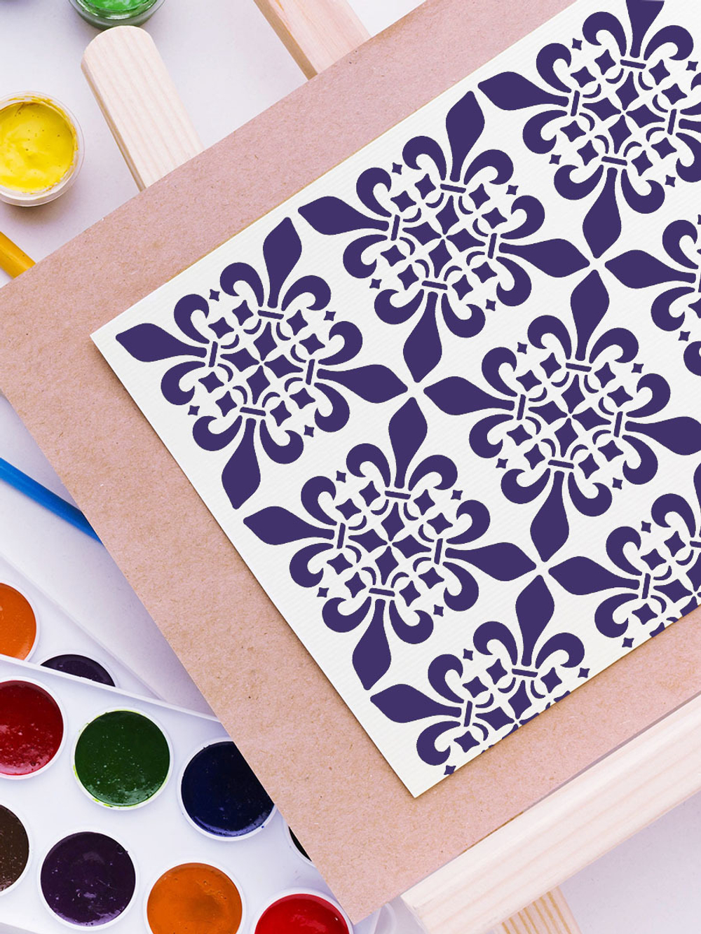 Трафарет для скрапбукинга из пластика многоразовый 008