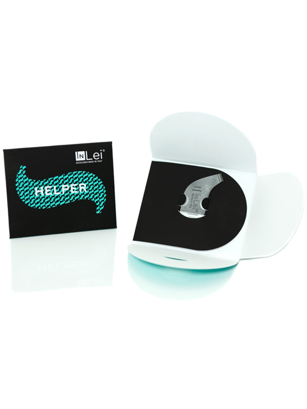 InLei HELPER 2.0 революционная расческа (аппликатор хэлпер ) для тонких ресниц, прозрачный