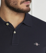 Поло Gant - темно-синий(2220)