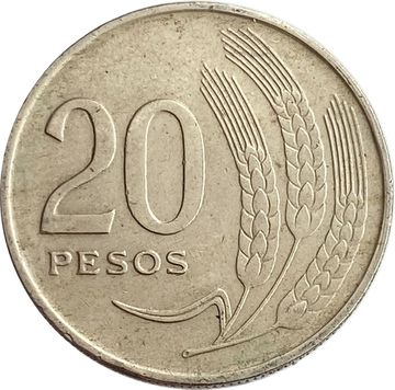 20 песо 1970 Уругвай