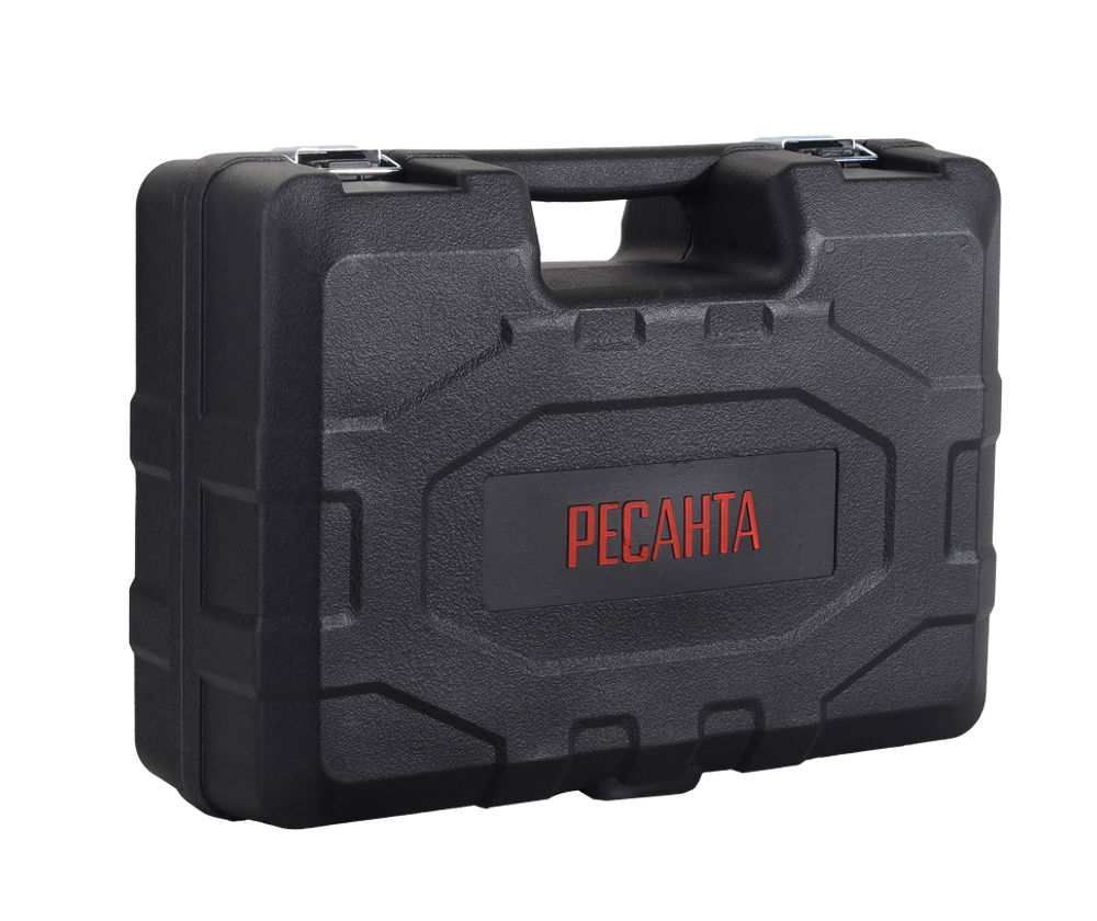 Углошлифовальная машина аккумуляторная Ресанта АУШМ-125/20Li (в комплекте 1 АКБ и ЗУ) в кейсе