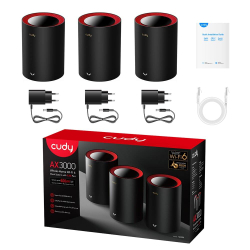 MESH-комплект CUDY M3000(3-Pack)