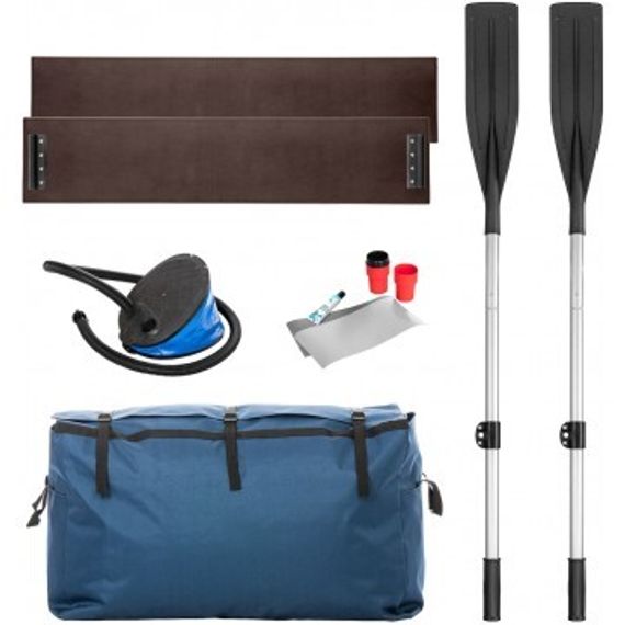 Лодка Тонар Алтай А320 (надувное дно) белый/серый