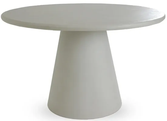 Стол обеденный Gabi серый микроцемент 120