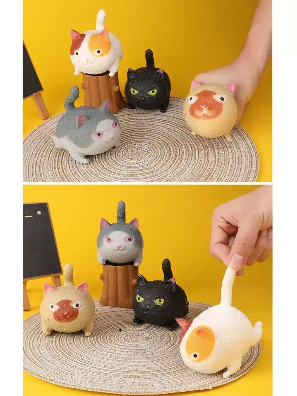 Злой кот мялка