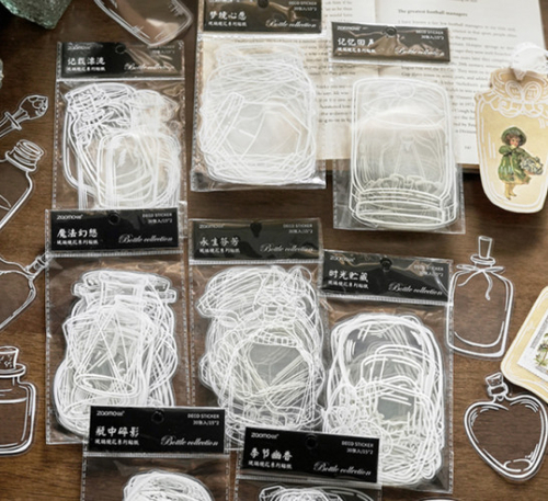 Наклейки пластиковые Флаконы (202077466)