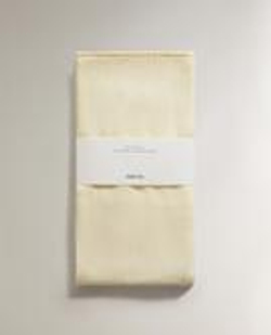 ZARA HOME КУХОННОЕ ПОЛОТЕНЦЕ ИЗ МАХРОВОГО ХЛОПКА В ПОЛОСКУ, ЖЕЛТЫЙ