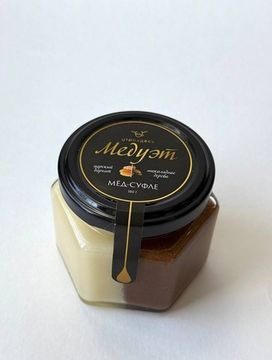 Мёд-суфле "Царский бархат", с кэробом, 180 гр