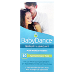 Fairhaven Health, Babyance, смазка для повышения фертильности, 1 многоразовый тюбик с 10 одноразовыми аппликаторами