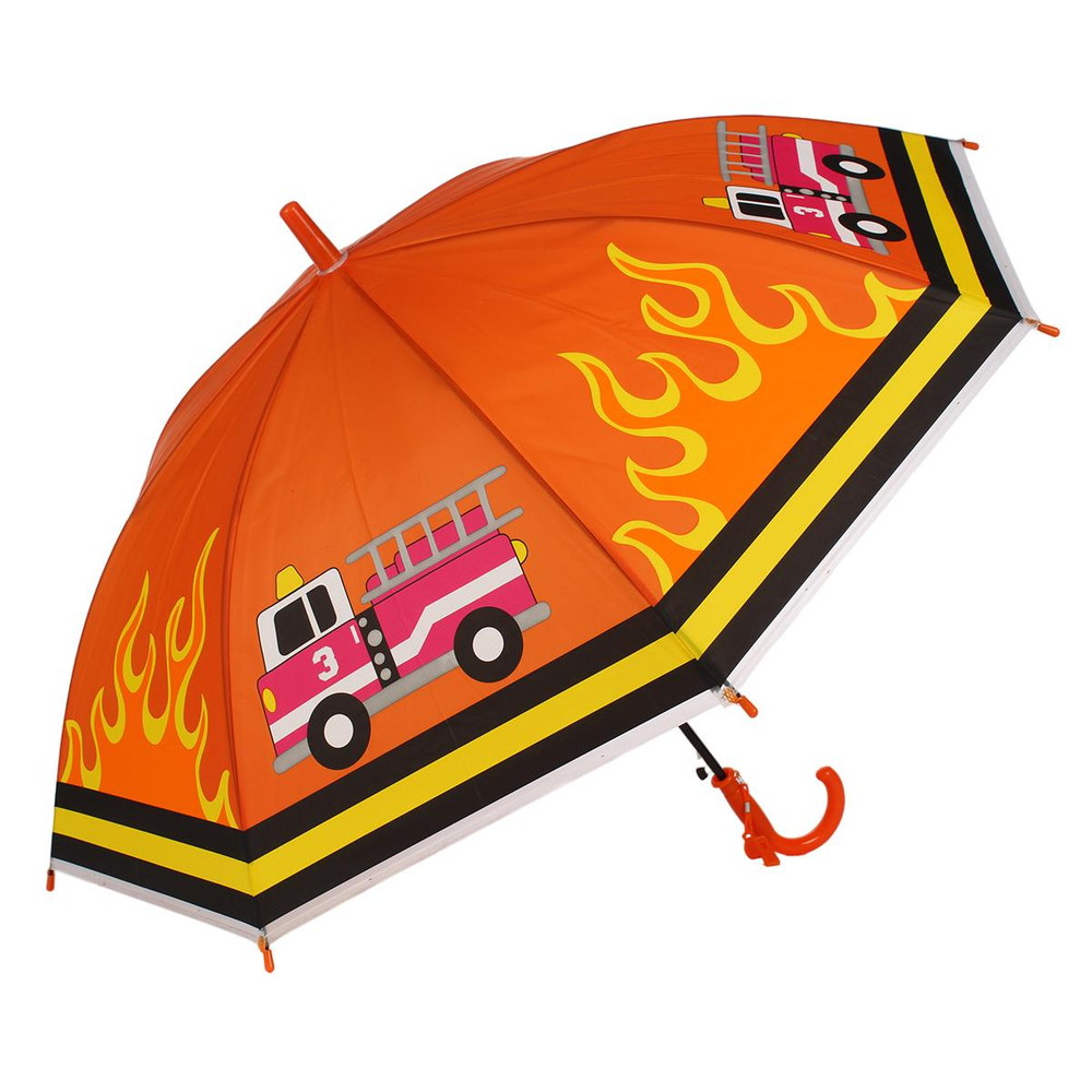 Зонт Божья коровка 4 микс рисунков, д-50 см, длина 62 см, с-30188