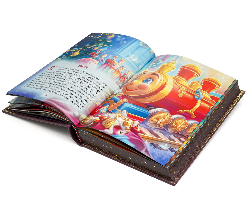 Гофман Амадей "Щелкунчик и мышиный король". Подарочное издание в кожаном переплете