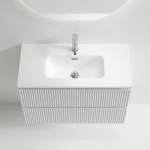Тумба с раковиной Sancos Snob R SNR80/39W/CN7026 Bianco