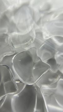 Кабошон стекло прозрачные для выкраски геля Кошечка 10шт/уп