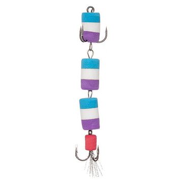 Мандула 3Х 'Народная' цв. №04 васильковый-белый-фиолетовый Premier