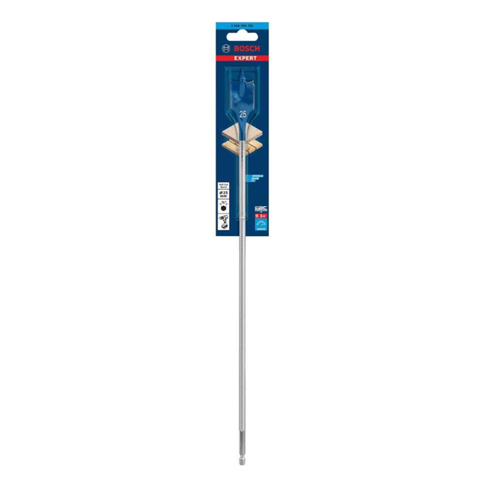 СВЕРЛО ПЛОСКОЕ BOSCH SELFCUT SPEED FLAT DRILL BIT 25X 406MM