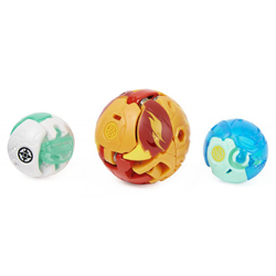 Bakugan Evolutions - Kula True Metal Platinum Colossus + Nanogans Nano Riptide и Nano Siphon Series 4 20135591