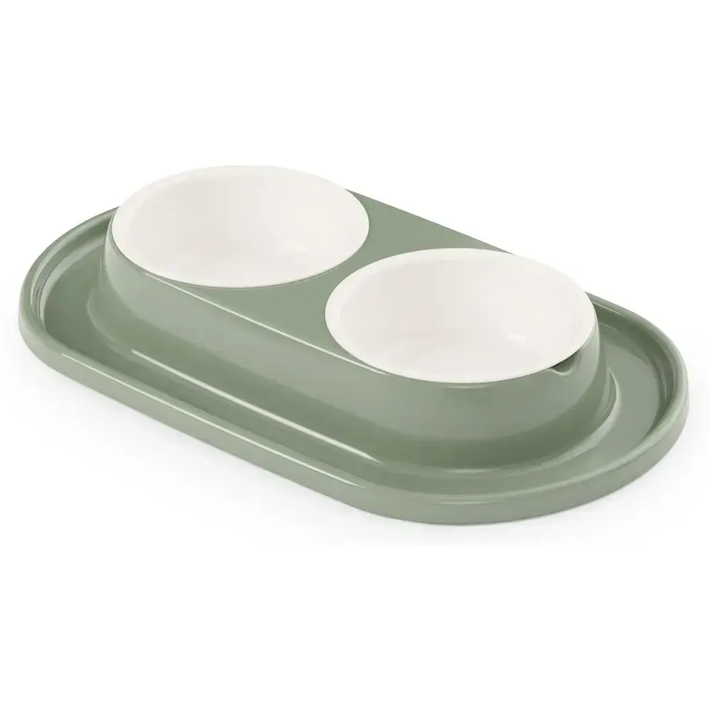 Миска для животных Юта 0,3л двойная (на подставке) ALTA