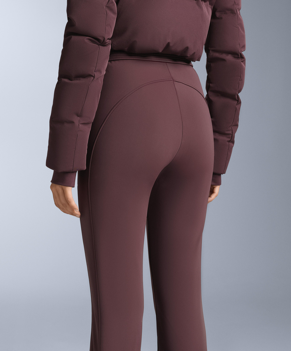 Oysho Водостойкий утепленный комбинезон MINARDI PIUME SKI с 80% пуха и 20% пера, темно-винный