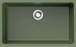 Кухонная мойка OMOIKIRI Okinoshima 76-U/I-OL Natceramic/olive (арт. 4997147)
