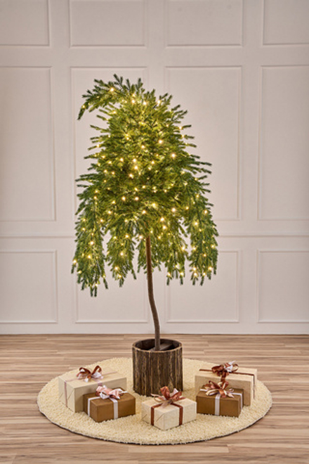 Ель искусственная с лампочкам Фиджи