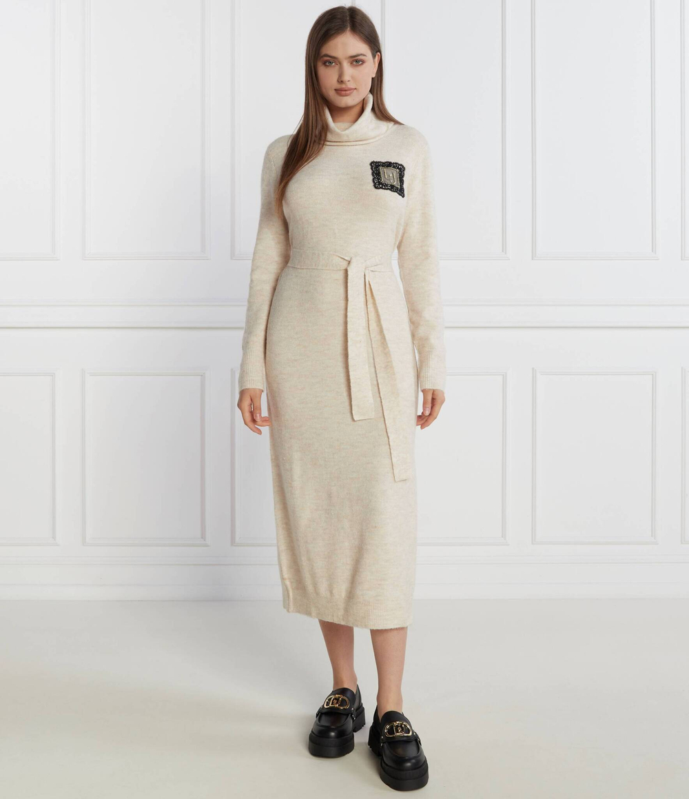 Платье с ремешком Liu Jo Rose - бежевый(5F3035 MA08O)