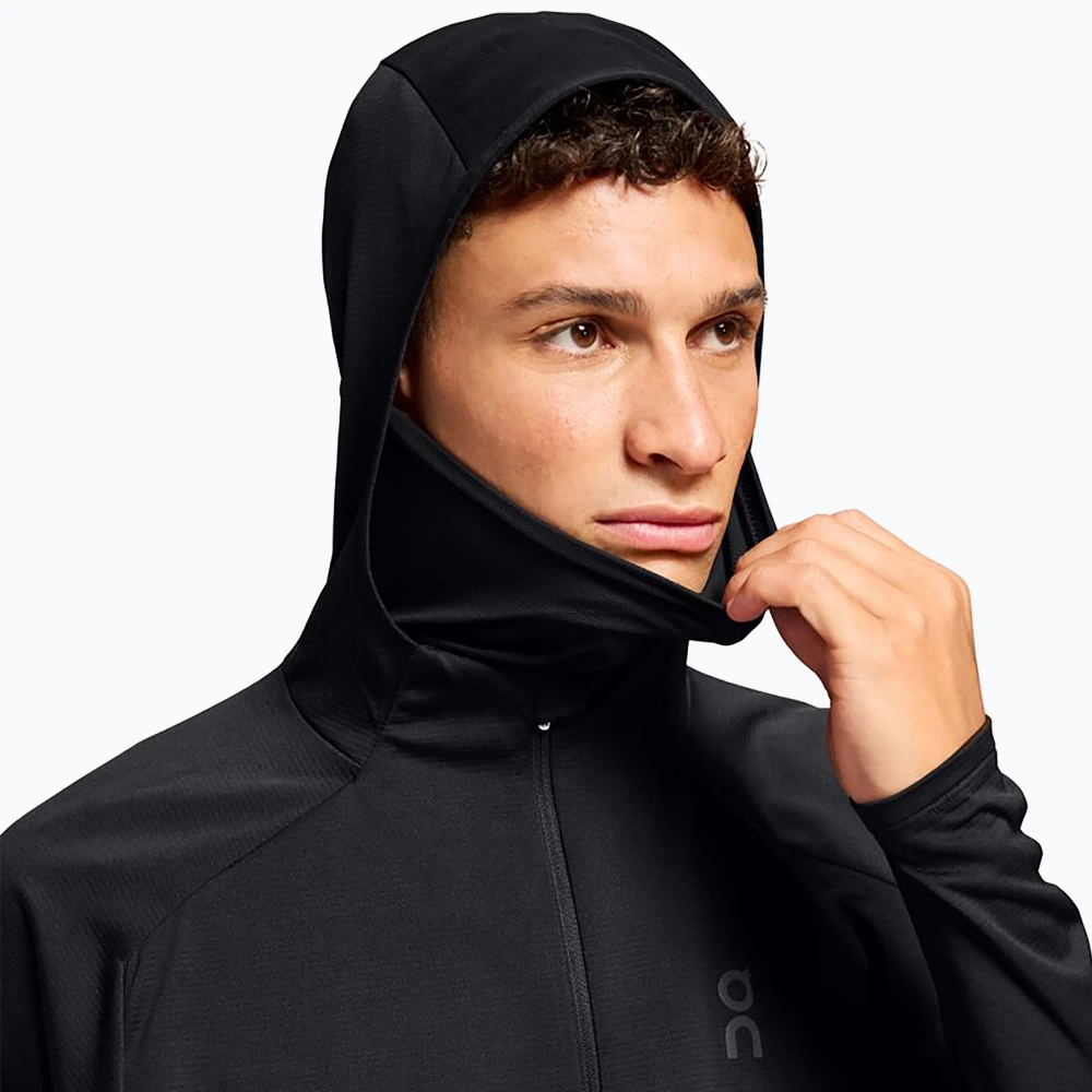 Ветровка On Climate Zip Hoodie black