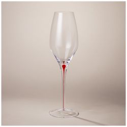 НАБОР БОКАЛОВ ДЛЯ ШАМПАНСКОГО ИЗ 2 ШТ "ACCENT" RED 300 МЛ
