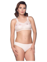 Бюстгальтер для фиксации экзопротеза молочной железы Valeria арт. 790.02, цвет белый/розовый р. 85F