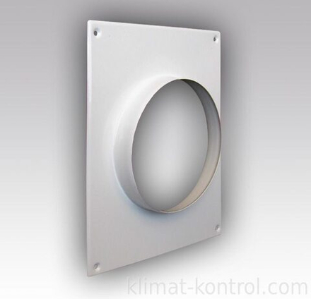 Площадка торцевая стальная 110 110ПТМ 197х238, фланец D110 ERA title=