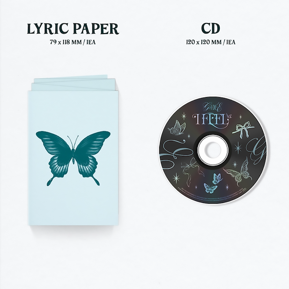 Альбом (G)I-DLE - I feel (Butterfly Ver.)