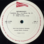 Рахманинов - Симфония № 1 (США 1977г.)