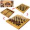 Şahmat- nərd-şaşki \ Нарды Шашки Шахматы 3-в-1 \ Chess game (3 in 1) (kiçik)