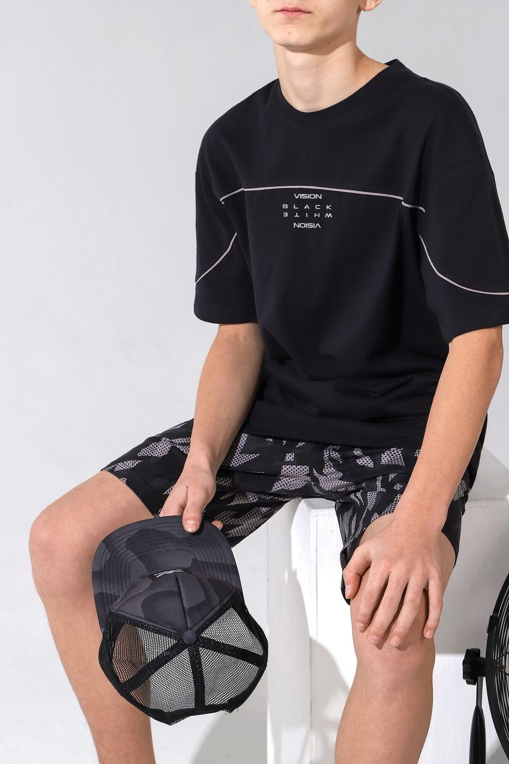 Костюм для мальчика Старт-1 Виотекс СЕРЫЙ