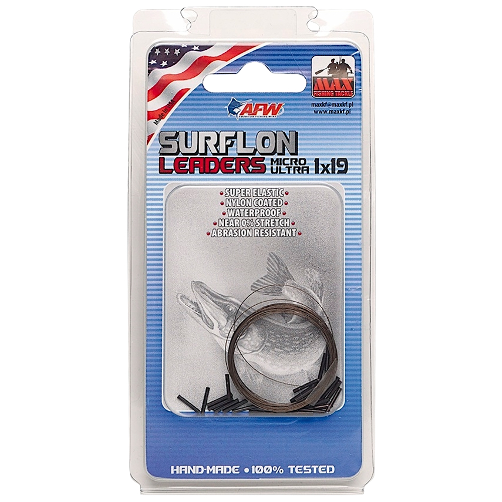 Поводковый материал AFW Surflon 1x19 12кг 2.5м  11-12-103 / SMUL-12-250