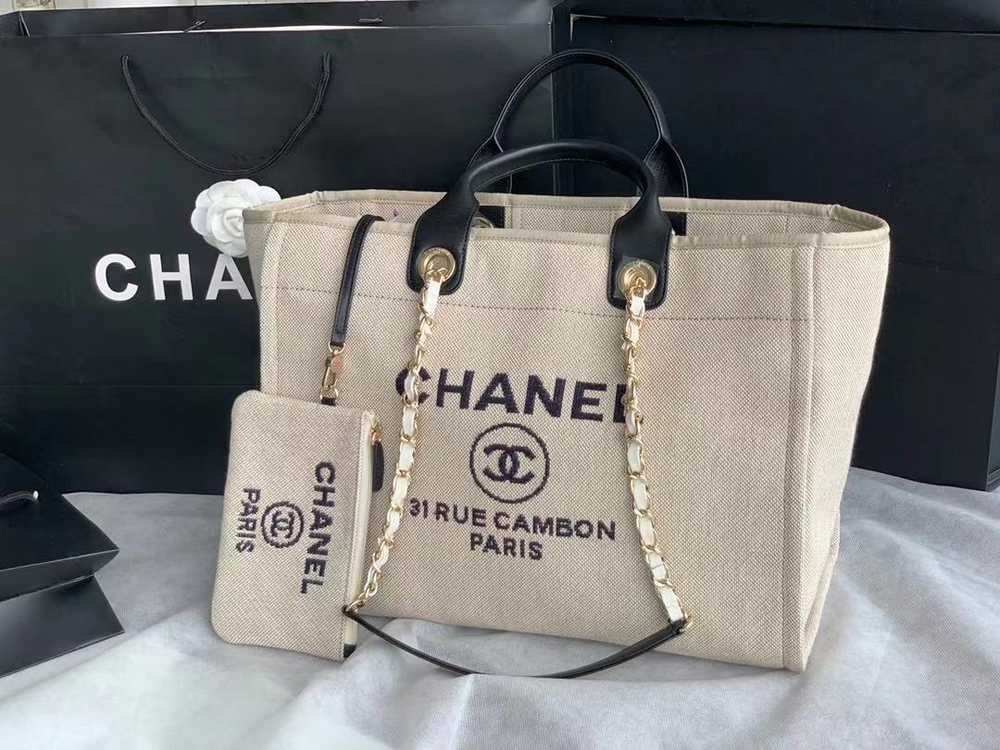 Chane1 Shopping Tote 38 cm