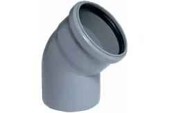 Отвод Ostendorf 110мм 45 градусов 00843