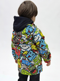 Парка демисезонная мембрана для мальчика 4-9 лет Милашка Сьюзи