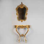 Зеркало с консолью в стиле Рококо