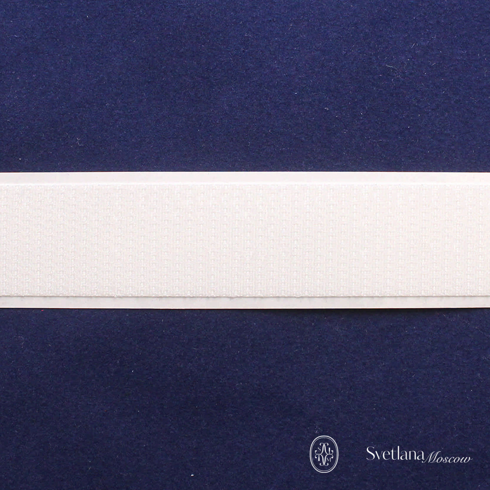 Шторная лента Bandex (клеевая) MUSHROOM TAPE SP25 (крючок ), цвет белый (ширина 20 mm)