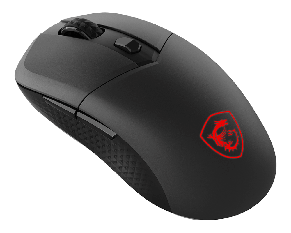 Мышь MSI VERSA 300 WIRELESS / RGB / 2.4 GHz W / Bluetooth 5.3 / USB 2.0 / 6 кн. / 60 гр. / Черный