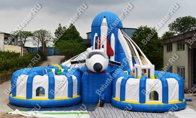 Надувной батут "Настоящий пилот"