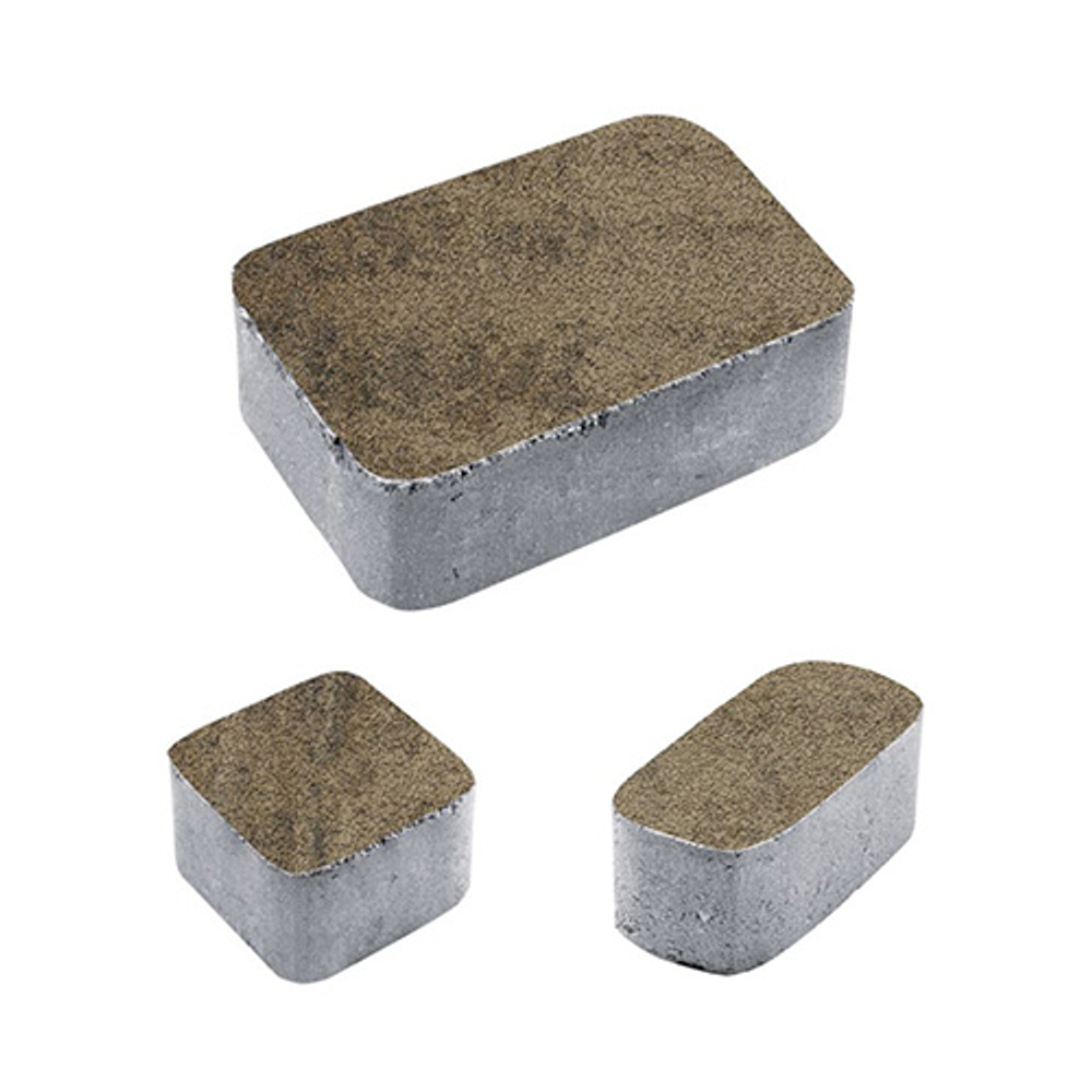 Тротуарная плитка КЛАССИКО - Листопад гладкий Старый замок, комплект из 3 видов плит