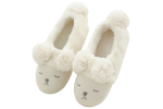 Тапочки FunFur Овечки с задником 6,5 Белый
