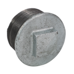 Заглушка чугун оц Ду 25 (1") НР Fittex PLUS