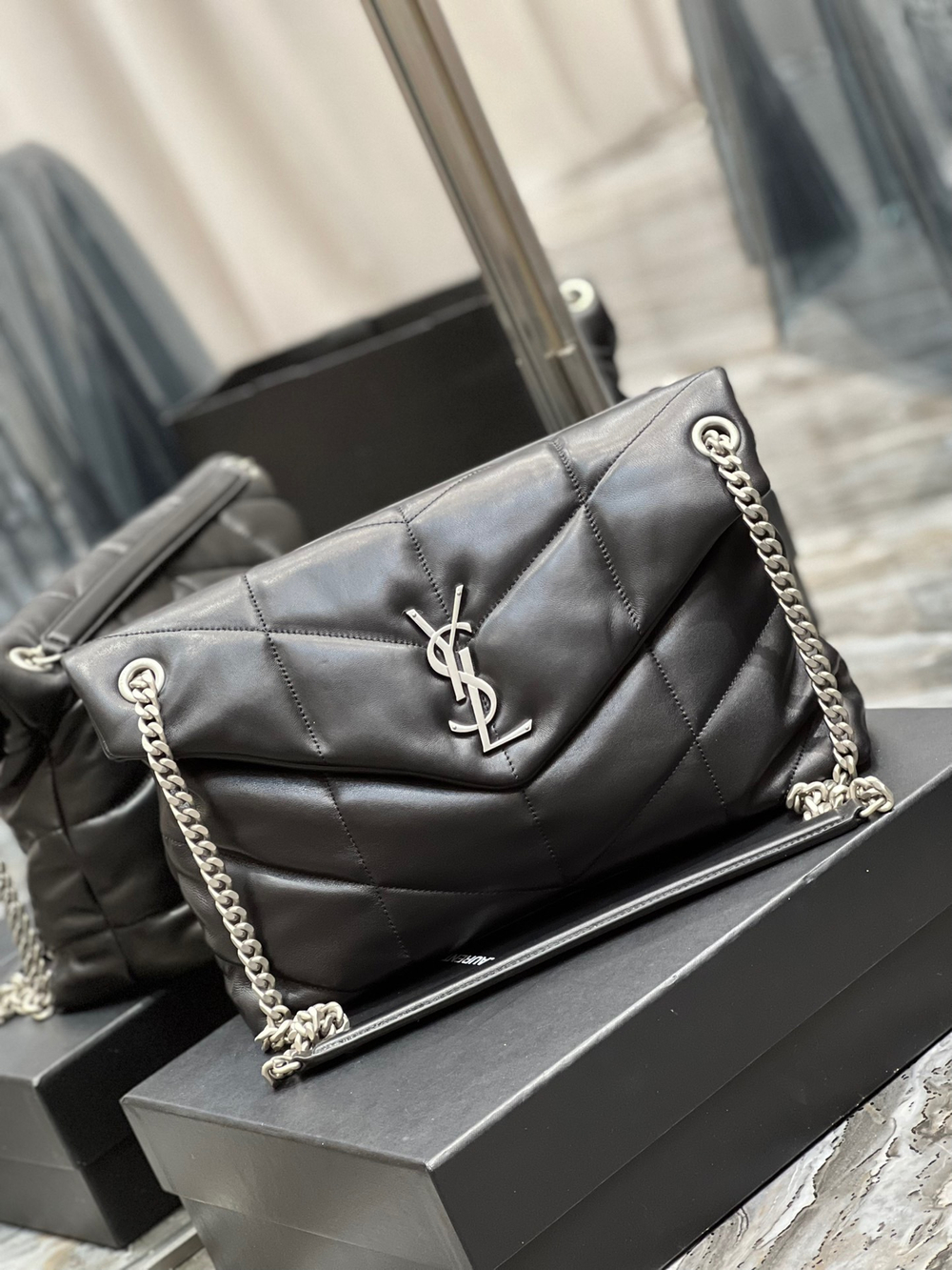 Saint Laurent Loulou Puffer Bag 35 cm