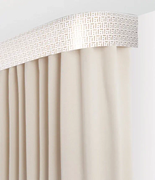 Пластиковый карниз с тиснением Legrand 2-х рядный Твил 2400 мм