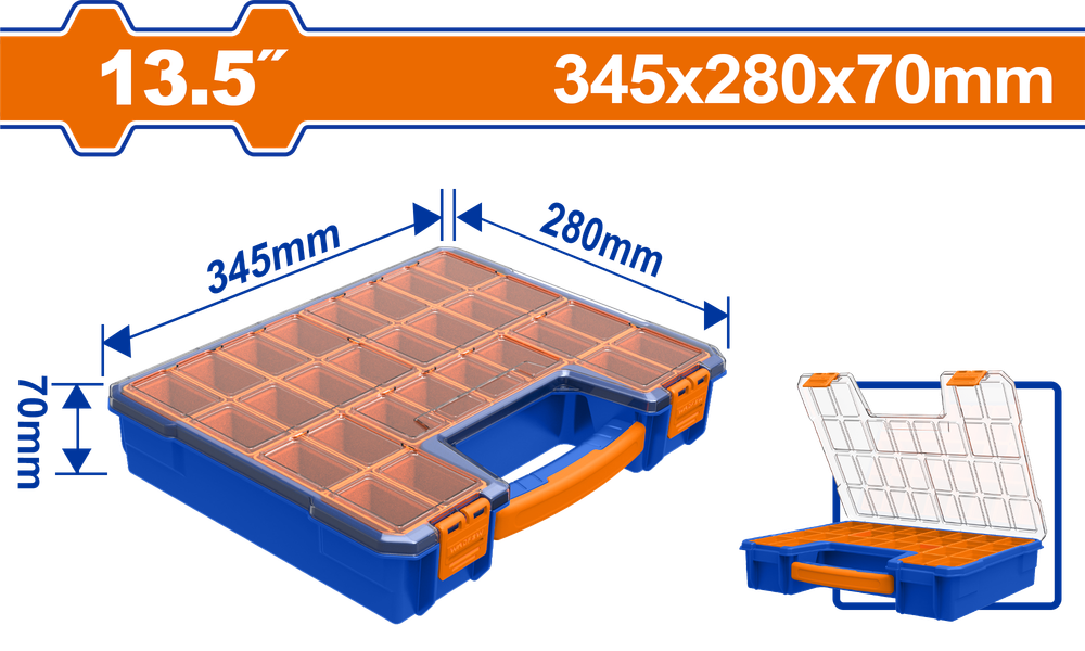 Органайзер WADFOW WTB1311 345х280х70 мм