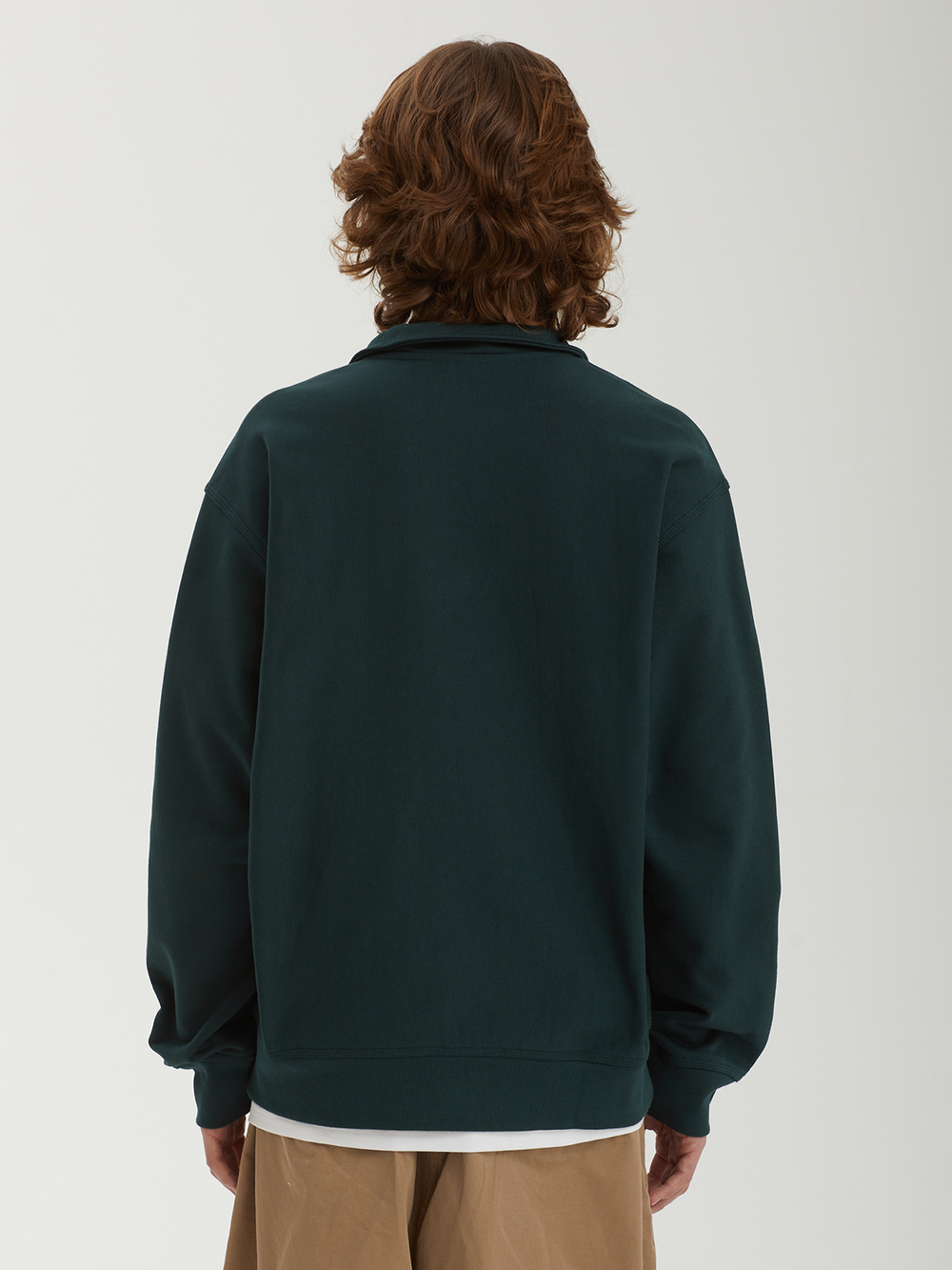Мужская Толстовка Half Zip American Script